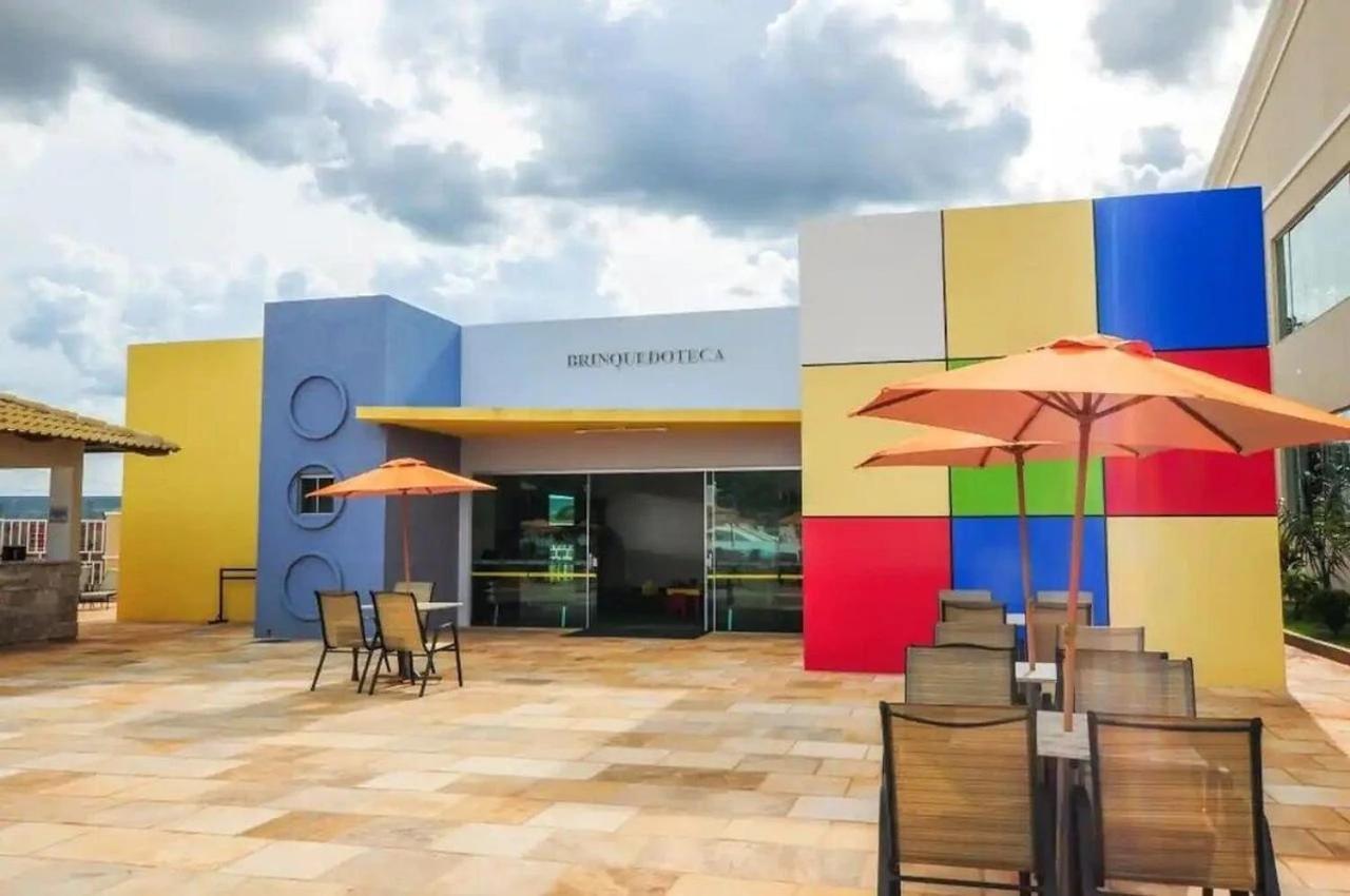 Apartamento com Parque Aquático Sensacional Caldas Novas Esterno foto