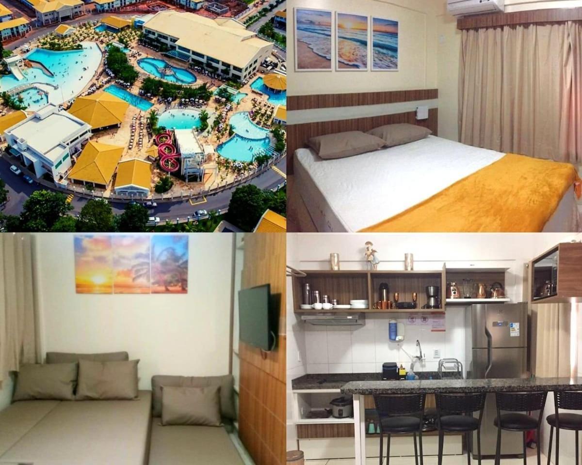 Apartamento com Parque Aquático Sensacional Caldas Novas Esterno foto